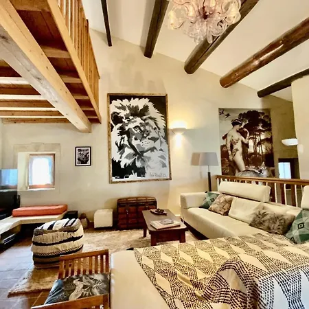 L'uzetienne- Large With Pond And Patio!